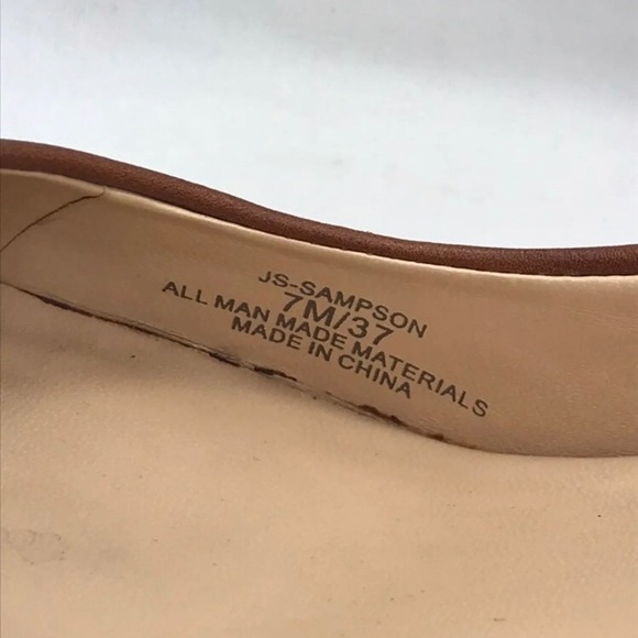 Jessica Simpson wedge size 7M brown - Picture 5 of 12